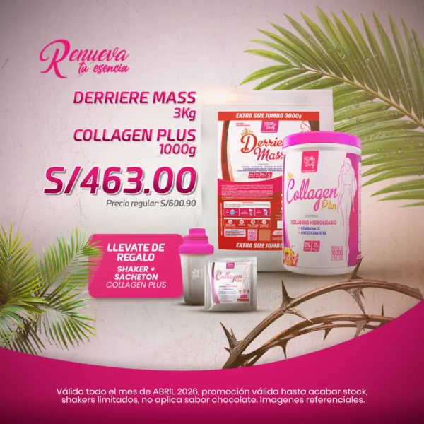 Derriere Mass – 3kg / Collagen Plus – 1kg