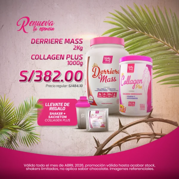 Derriere Mass – 2kg / Collagen Plus – 1kg